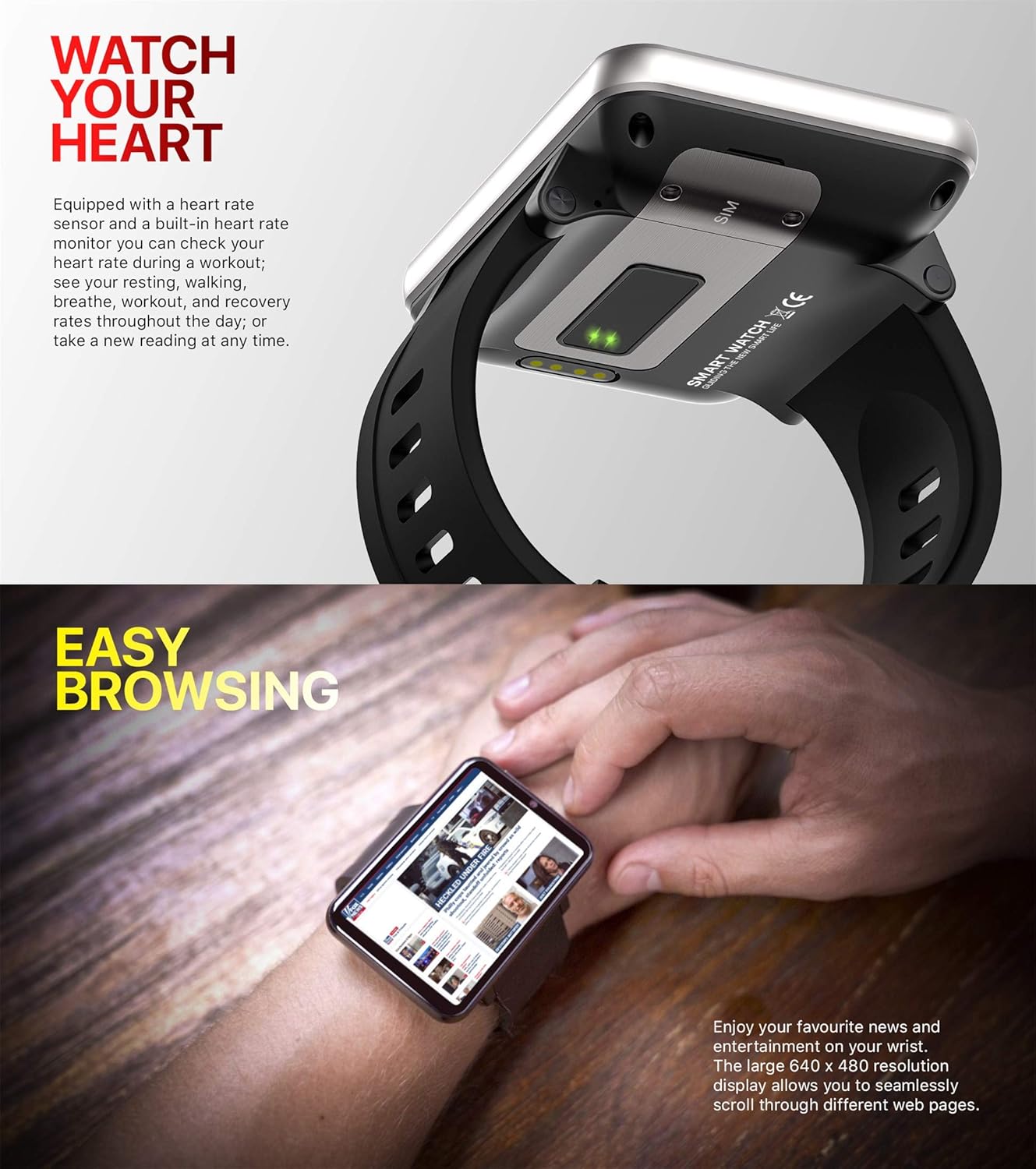 Sunsune DM100 4G Smart Watch – 150,000 Frw - Image 5